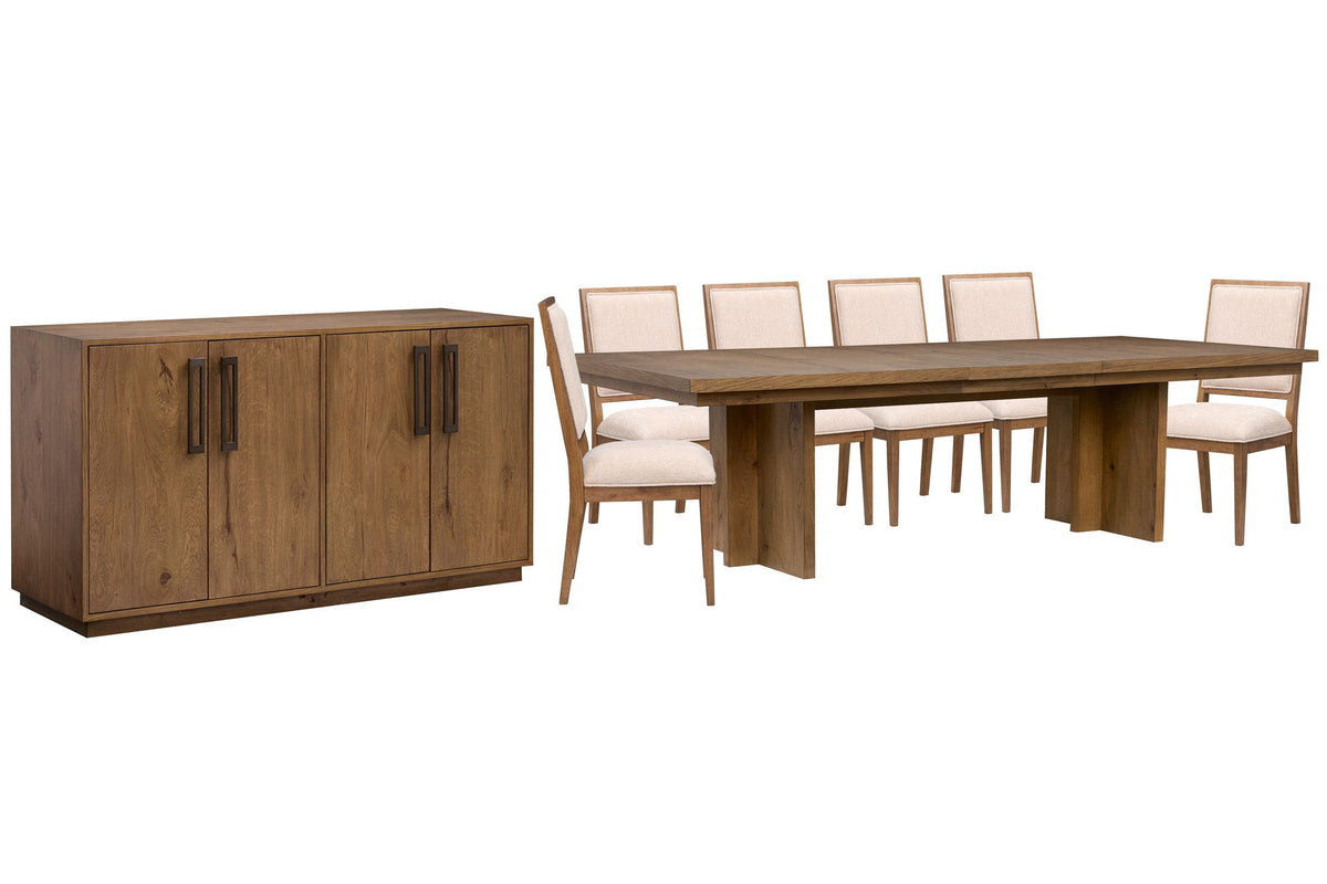Marcel - Extendable Trestle Dining Table Set