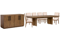 Marcel - Extendable Trestle Dining Table Set