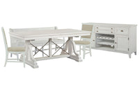 Heron Cove - Extendable Trestle Dining Table Set