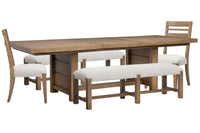 Plum Creek - Trestle Dining Table Set