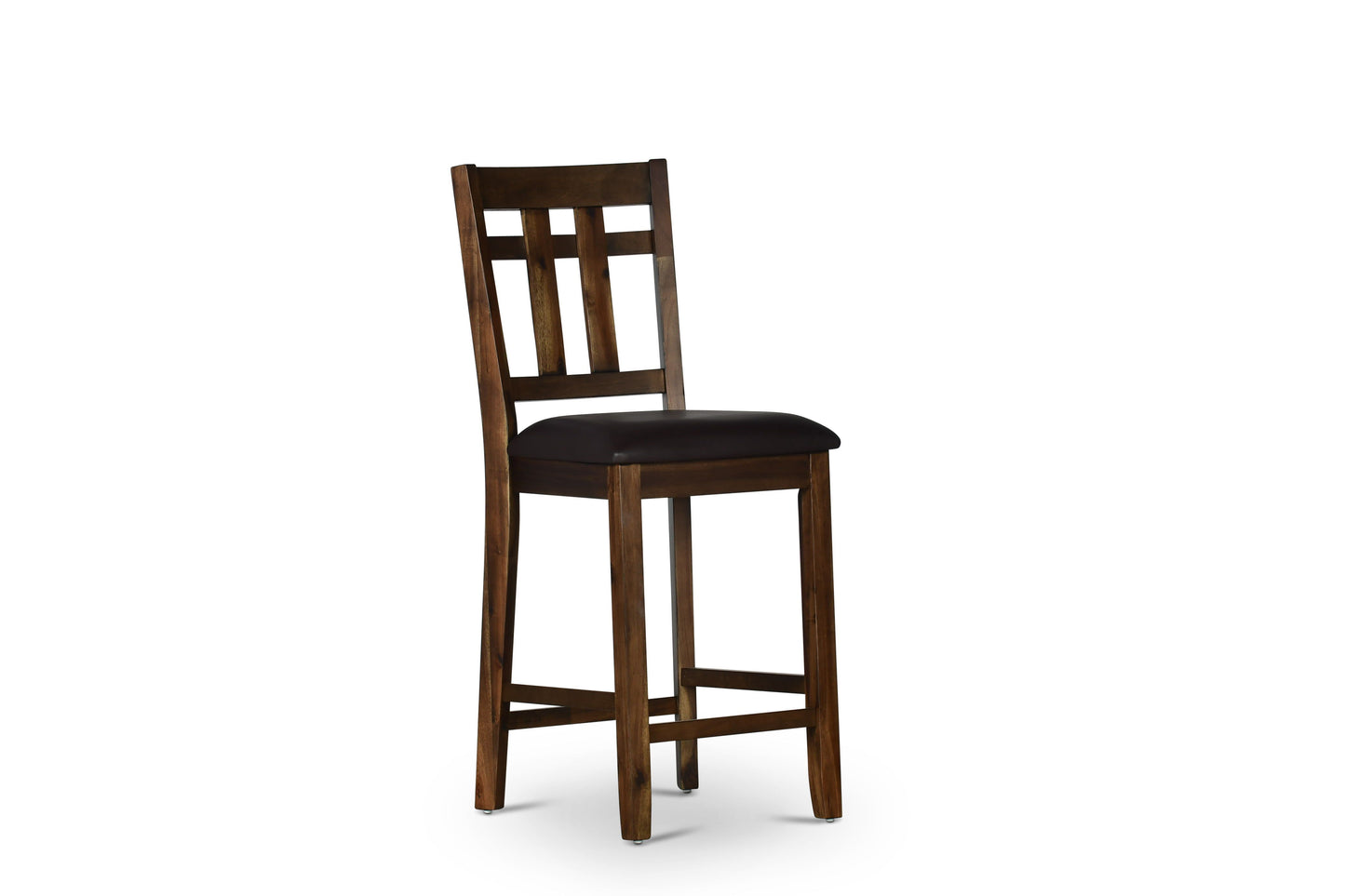 Saranac - Counter Chair (Set of 2) - Dark Brown