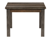 Loft - 42" Table - Two Tone Gray / Brown