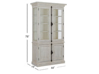 Bronwyn - China Cabinet - Alabaster
