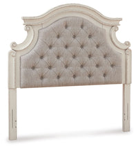 Realyn - Chipped White - Full UPH Panel Headboard