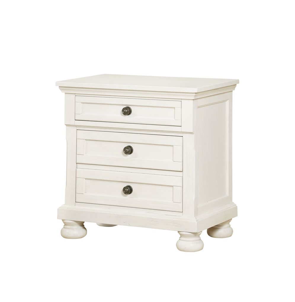 B01163 JB - Nightstand - White