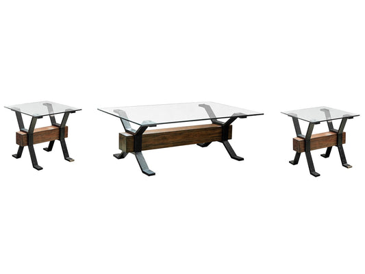Sawyer - Rectangular Cocktail Table Set