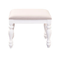 Summer House - Vanity Stool - White