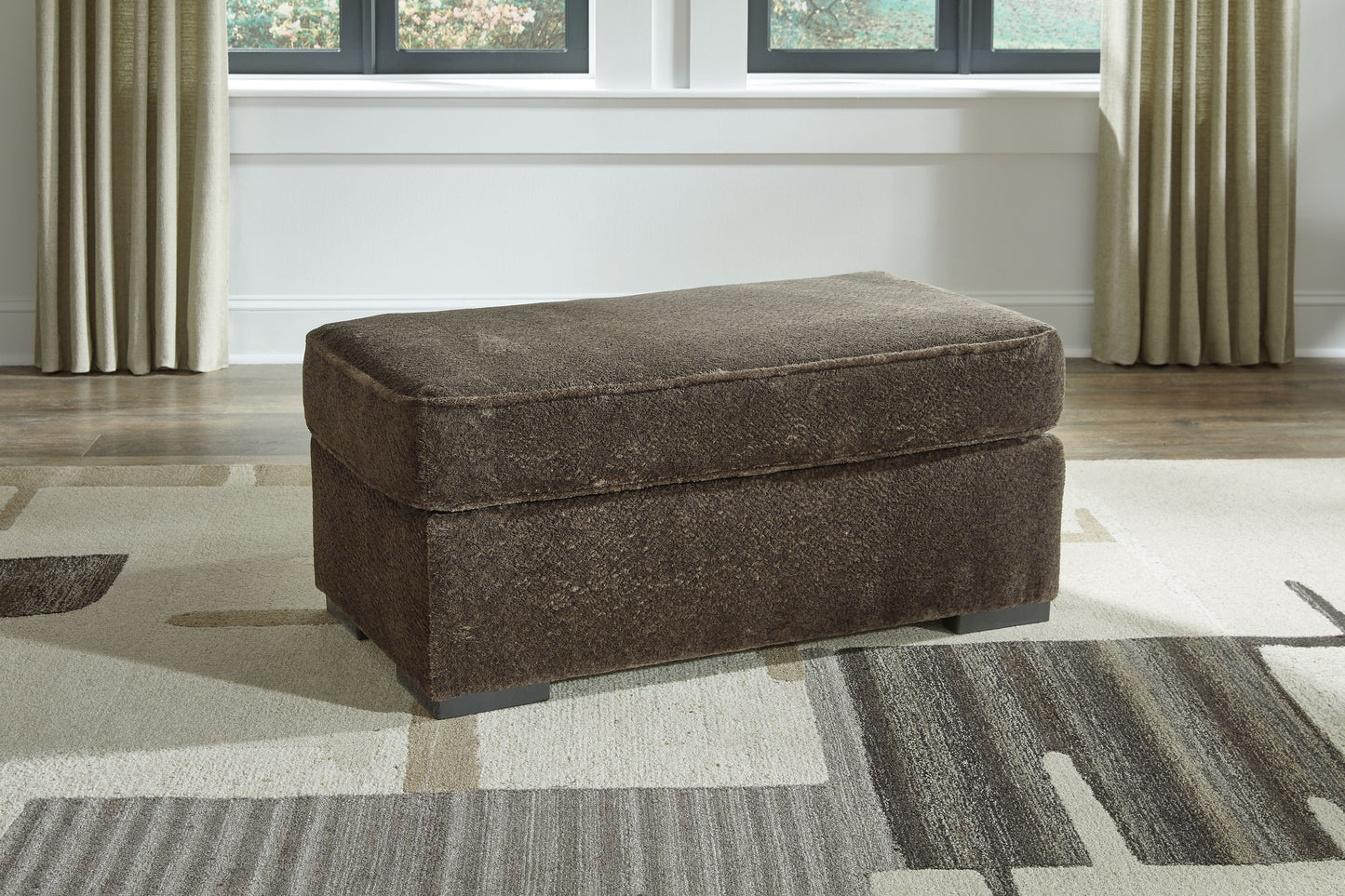 Aylesworth - Chocolate - Ottoman