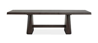 Tauren - Extendable Double Pedestal Dining Table - Coffee Bean