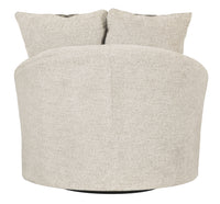 Soletren - Swivel Accent Chair - Stone