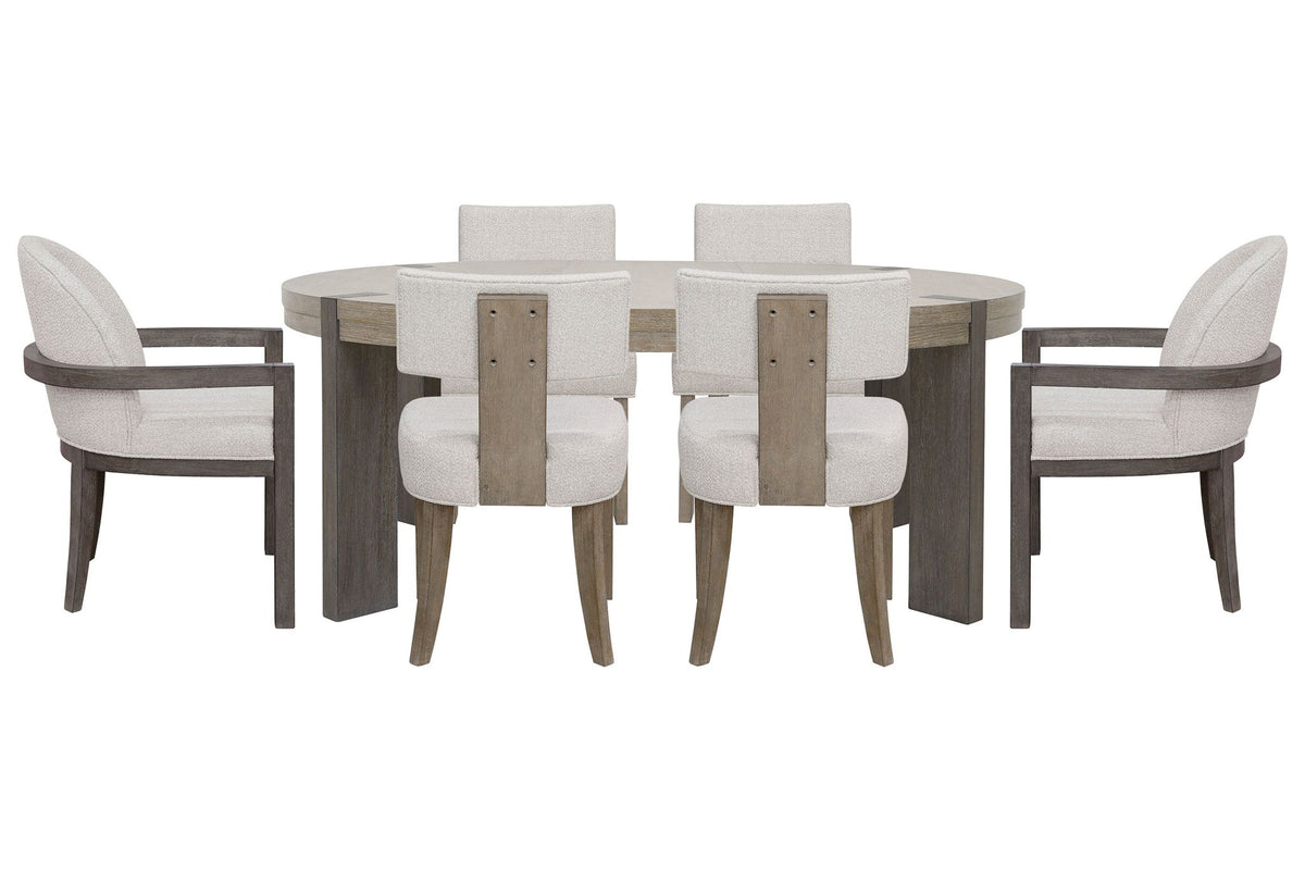 Anderson Park - Round Dining Table Set With Kilsmos Chairs