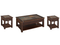 Roanoke - Rectangular Lift Top Cocktail Table Set