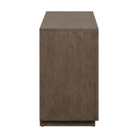 Aspen Sky - 78" TV Console - Weathered Saddle Brown