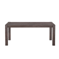 Modern Edge - Rectangular Leg Table - Caffe