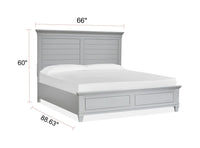 Charleston - Complete Panel Bed