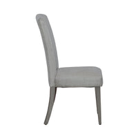 Palmetto Heights - Upholstered Side Chair - Shell White & Driftwood