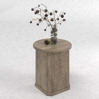 Proximity Place - Chairside Table - Barley Buff