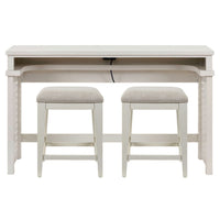 Berkley Square - 3 Piece Console Set - Linen & Khaki