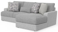 Titan - Sectional With Comfort Coil Seating And Accent Pillows