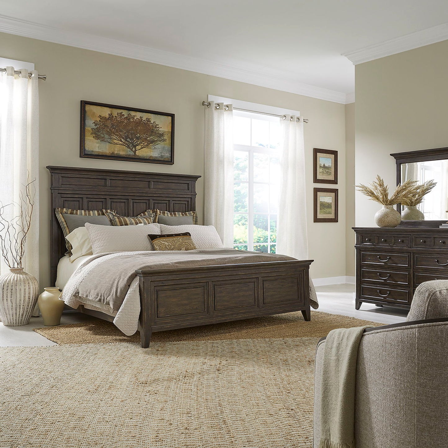 Paradise Valley - Panel Bedroom Set