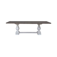 River Place - Trestle Table Set - White