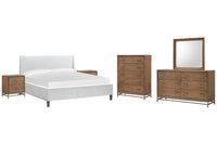 Lindon - Upholstered Island Bed Set