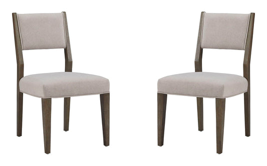 Kavanaugh - Dining Side Chair With Upholstered Seat& Back With o Slats (Set of 2) - Gray