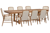 Woodward - Trestle Extendable Dining Table Set