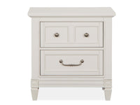 Willowbrook - Drawer Nightstand - Egg Shell White With Slight Rub Through