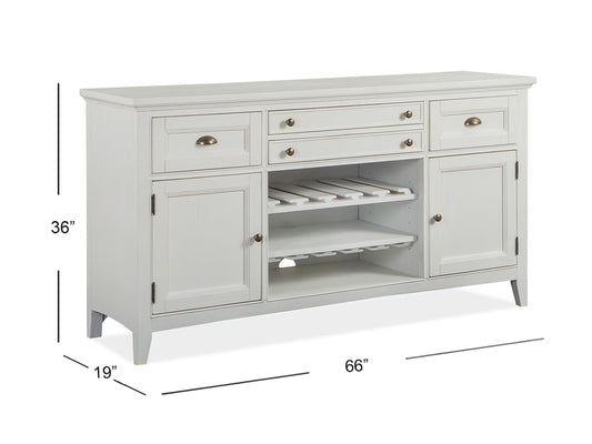 Heron Cove - Buffet - Chalk White