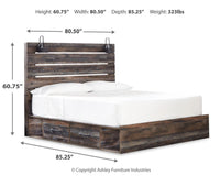 Drystan - Panel Bed