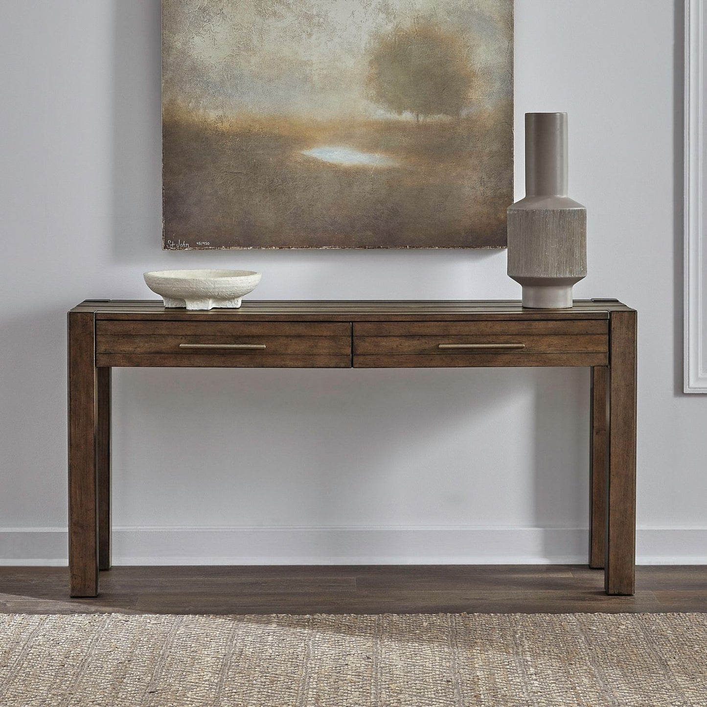 Broadmore - Console Table - Brown