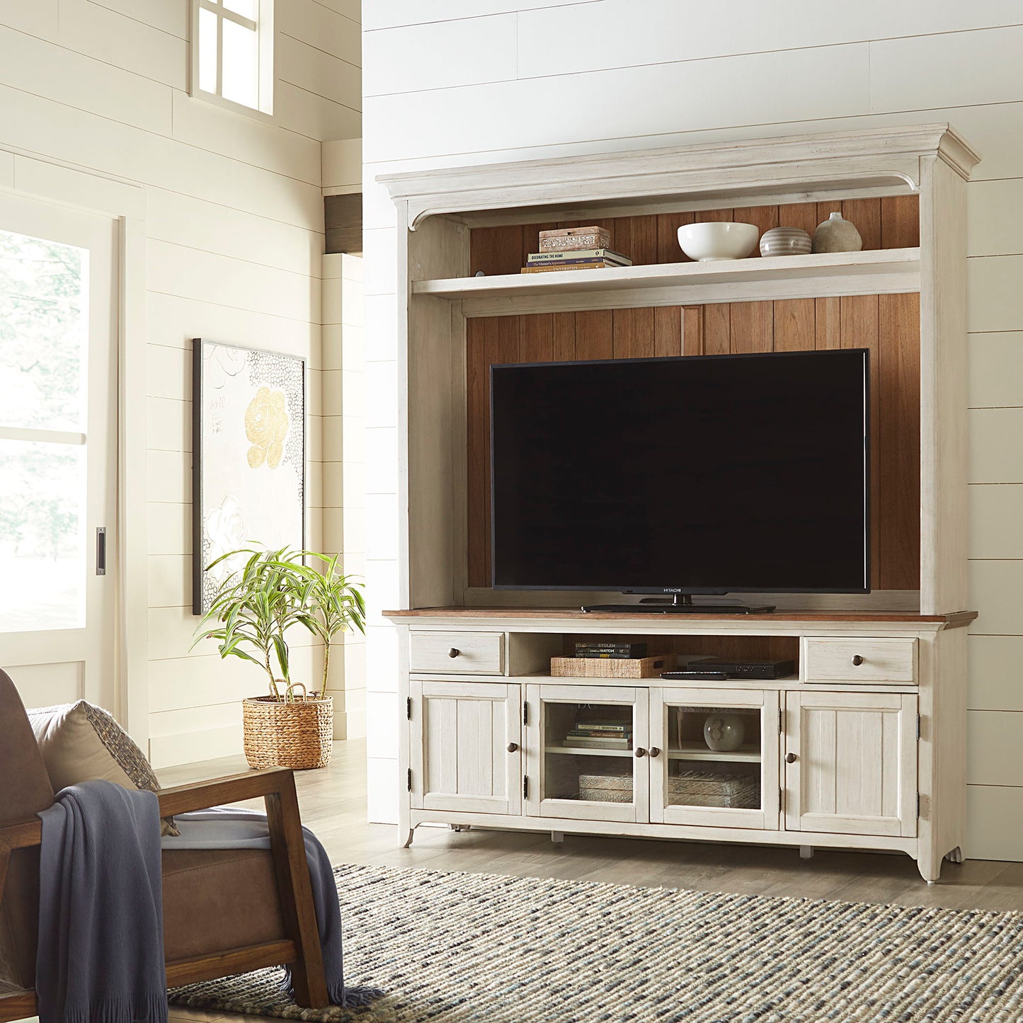 Farmhouse Reimagined - Entertainment Center