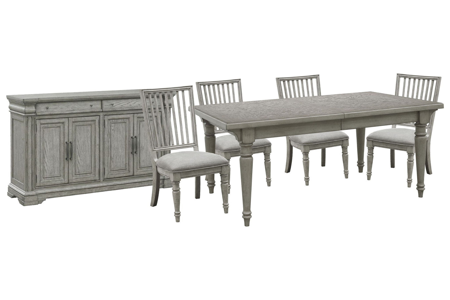 Madison Ridge - Extendable Leg Dining Room Table Set