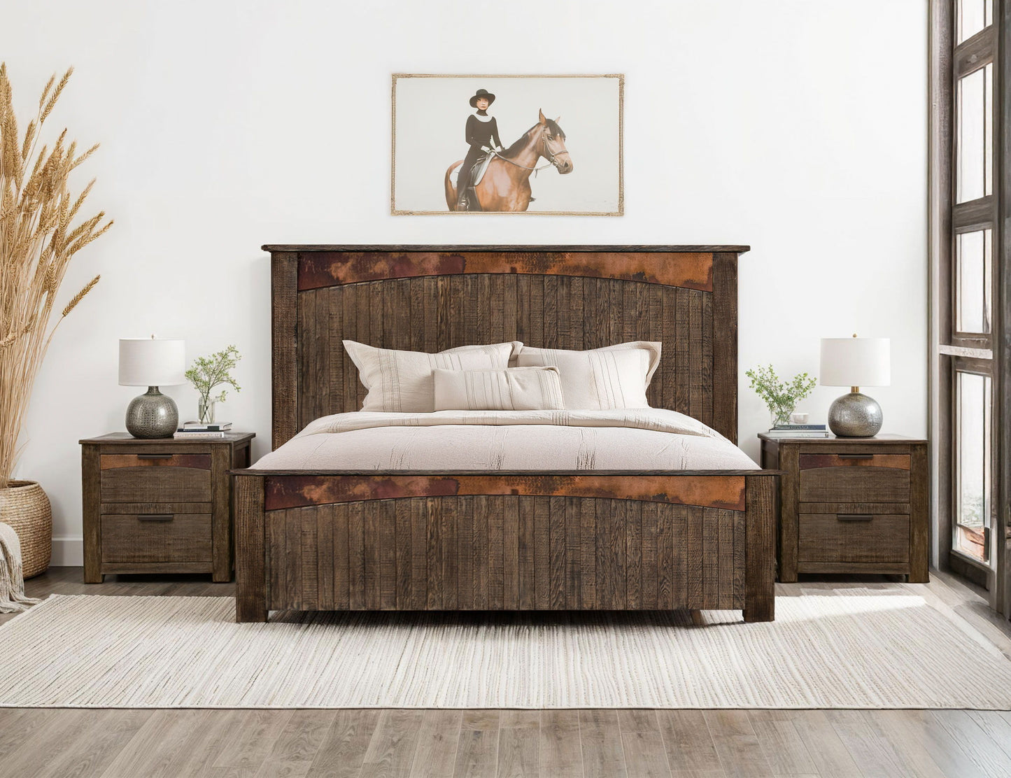 Blackburn - Nightstand - Charred Brown