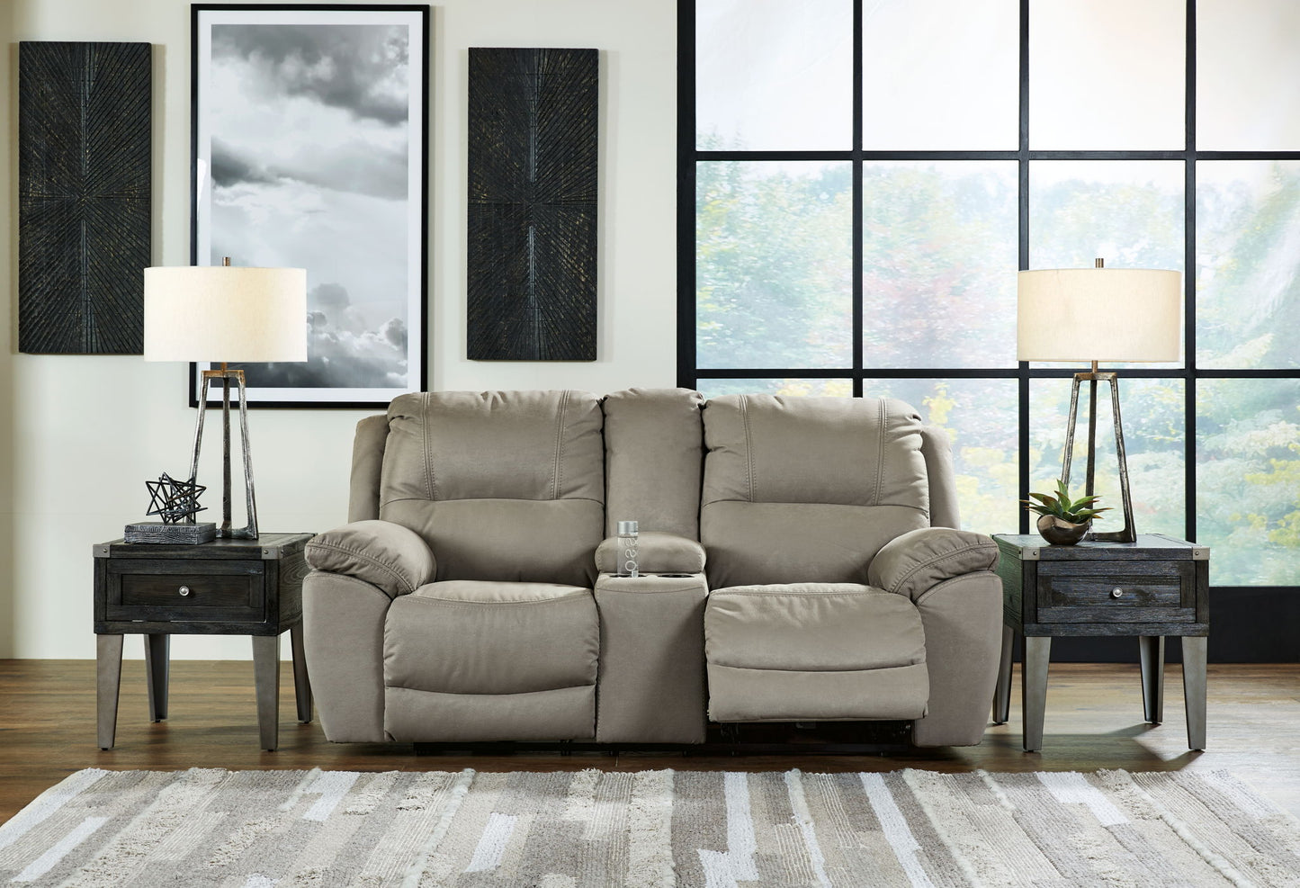 Next-Gen Gaucho - 2 Pc. - Reclining Sofa, Loveseat - Putty