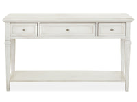 Newport - Rectangular Sofa Table - Alabaster