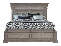 Madison Ridge - Queen Panel Bed With Blanket Chest Footboard - Heritage Taupe