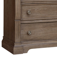 Lawson's Creek - 5-Drawer Chest - Dark Brown