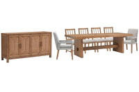 Lindon - Trestle Dining Table Set