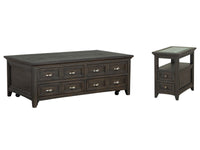 Westley Falls - Lift Top Storage Cocktail Table Set