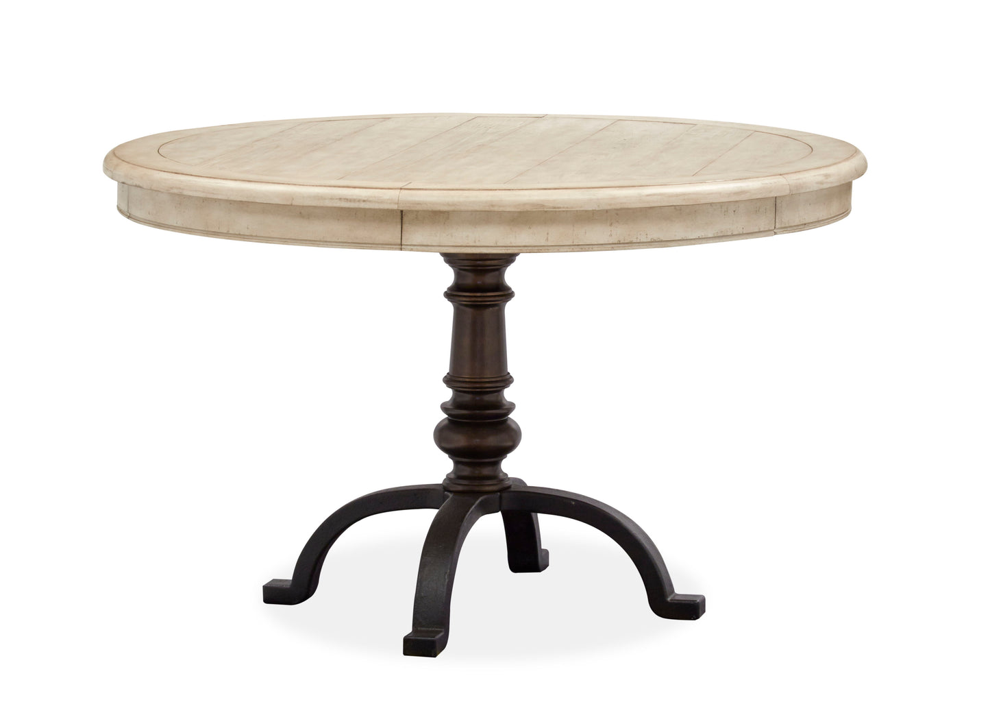 Harlow - Round Dining Table - Weathered Bisque