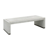 Pulaski Accents - Stone-Textured Cocktail Table - White