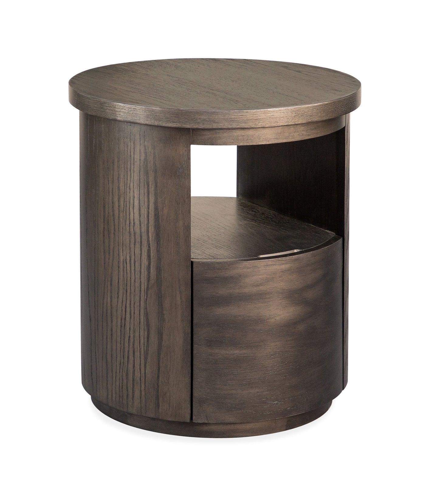 Bosley - Round End Table - Coffee Bean