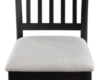 Salvador - 5 Piece Counter Height Set - Charcoal / White