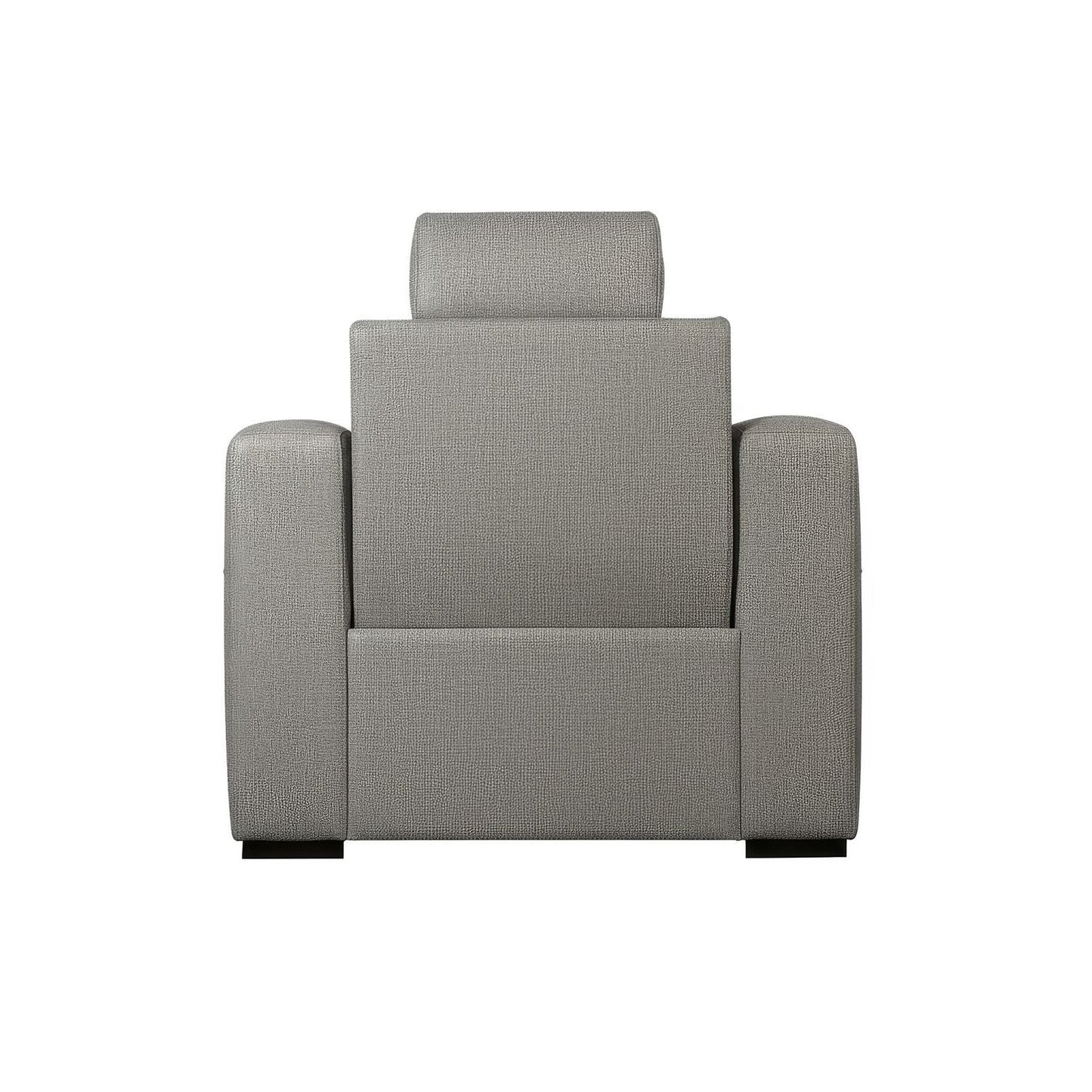 Archer - Loveseat With Power Footrest & ZW - Gray