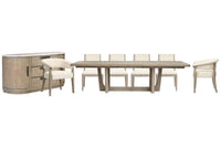 Braelyn - Extendable Trestle Dining Table Set