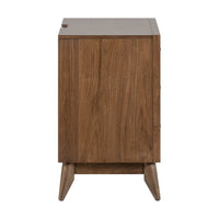 Century Modern - Nightstand With Charging Station - Walnut