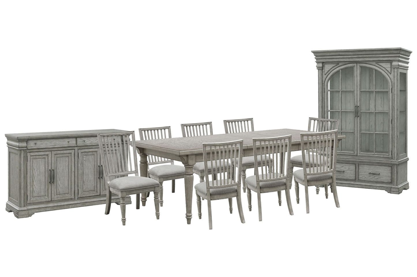 Madison Ridge - Extendable Leg Dining Room Table Set