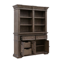 Woodbury - Server with Deck - Brown